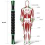Massage Stick Muscle Roller - Body Massage Stick Back Roller Massage Bar Leg Roller for Muscles neck stick roller Massager Pressure Point - Relief Cramping and Tightness