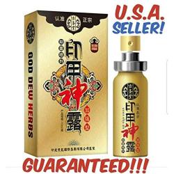 India GOD Oil GOD Dew Herbs Delay Spray Men Premature Sex Hard Stamina