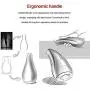 Fully Man Automatic Electric Massage Toy Sport Fitness Toys Portable Handheld Massage Device Improve Promote Blood Circulation Physical Massage Tool Relax Body and Muscle Equipment Good Gifts for Men