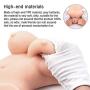 Beautiful Torso Love Doll Solid Silicone Material Adult Massage Relax Love Toys (10x6.2x4 in)