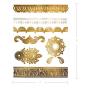 Terra Tattoos Metallic Henna Temporary Tattoos - 75 Gold Temp Tattoos