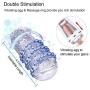 Riliy- Male T-Shirt Underwear Automatic Exèrcǐsè Mǎstùrabǎtion Mǎssǎger Tool Couple Gift