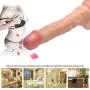 Realistic Dildo for Women with Flared Suction Cup Base Flexible Cock with Curved Shaft and Balls for Vaginal G-spot and Anal Play 10 Inch (Beige) Realistic Dildo for Women with Flared Suction Cup Base Flexible Cock with Curved Shaft and Balls for Vaginal G-spot and Anal Play 10 Inch (Beige)