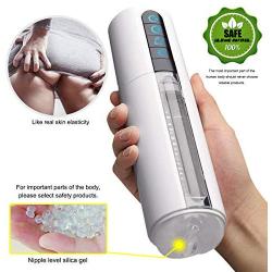 Electronic Automatic Piston Cup Sucking 360° Rotating Massage Cup Sexy Underwear for Men Pocket Puss-ey Stroker, USB Charging Pussy Male Strong Sucking Vibrating Toys for Men,Adult Enhancer Trainer