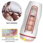 Zyuantyuan Masturbator Male Masturbator Cup, Powerful Thrusting Automatic Male Masturbation Cup Electric Sex Toys for Men 3D Realistic Lifelike Vibrating Piston Multi Speeds Tshirt Waterproof massager