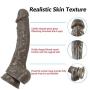 Lifelike Massagers Huge Size Massager and Health Material Bedding 909 (Color : Brown) Lifelike Massagers Huge Size Massager and Health Material Bedding 909 (Color : Brown)