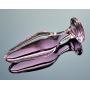 ZhengYa 3PCS Crystal Glass Butt Plug Adult Toys Sex Toys G-spot Stimulator Crystal Glass Pleasure Wand Anal Plug for Couple