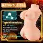 Male Masturbator Sex Doll with Tight Vagina and Anal Opening, Realistic Pussy Ass Butt and Soft Breast Adult Toy, Men Masturbation for Sexual Pleasure (Sexy Diane) Male Masturbator Sex Doll with Tight Vagina and Anal Opening, Realistic Pussy Ass Butt and Soft Breast Adult Toy, Men Masturbation for Sexual Pleasure (Sexy Diane)