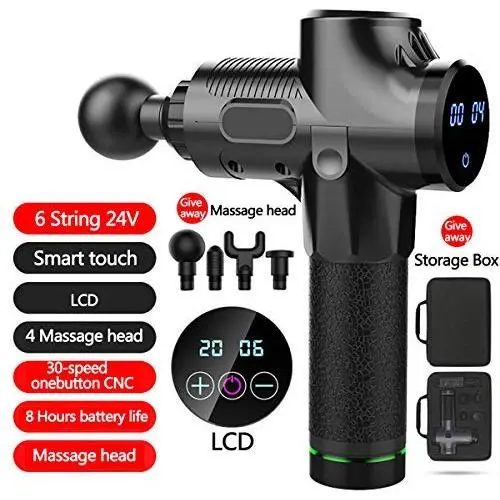 Deep Tissue Muscle Massage Gun Professional Handheld Deep Tissue Muscle Massager for Full Body Muscle Recovery and Pain Relief with Carry case Deep Tissue Muscle Massage Gun Professional Handheld Deep Tissue Muscle Massager for Full Body Muscle Recovery and Pain Relief with Carry case