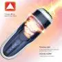 Urnight Male Masturbator Cup Electric Adult Sex Toys for Men Vibration Masturbation Simulated Vagina - 10 Frequency 10 Speed