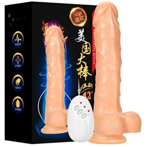 Ladaidra Vibrating Dido with 360° Rotation -8.27 inch 7 Powerful Ví-brátions Recharge Waterproof Dual Motor Realistic P`ênís for Wömén Six Toys Ladaidra Vibrating Dido with 360° Rotation -8.27 inch 7 Powerful Ví-brátions Recharge Waterproof Dual Motor Realistic P`ênís for Wömén Six Toys