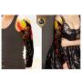 Pinkiou Temporary Tattoo Full Arm Body Stickers Arm Shoulder Tattoo For Man Women Buddha, Skull, Eagle eye, Beauty and Beast Etc (18-0092)