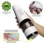 OPcFKV Male Masturbation with Strong Suction Hands-Free Base, 5 Rotating Frequencies + 10-Band Frequency Conversion Automatic Penis Training Masturbation Sex Toys