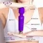 Wireless Wand - Waterproof Rechargeable for Body - Back Neck Sport Massage - Purple Travel Friendly - Multi Speed 8-10 Magic Vibrating Patterns - Personal Quiet… Wireless Wand - Waterproof Rechargeable for Body - Back Neck Sport Massage - Purple Travel Friendly - Multi Speed 8-10 Magic Vibrating Patterns - Personal Quiet…