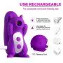 Maison-Market Clitoral Massager Cute Squirrel Cartoon Shape with Sucking Nipples Clitoris Function, 10 Modes and 10 Sucking Intensity Stimulation for Women, Purple Maison-Market Clitoral Massager Cute Squirrel Cartoon Shape with Sucking Nipples Clitoris Function, 10 Modes and 10 Sucking Intensity Stimulation for Women, Purple