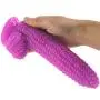 MLSice Big Dildo Suction Cup Fake Penis Corn Dick Sex Toys for Women Particle Surface Vagina Stimulate Anal Beads Butt Plug Dong Sex Shop 20-4.2 cm - Purple