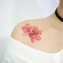 DaLin 4 Sheets Sexy Floral Temporary Tattoos for Women Flowers Collection (Red Cherry) DaLin 4 Sheets Sexy Floral Temporary Tattoos for Women Flowers Collection (Red Cherry)