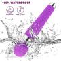 Personal Wand Massager, Bolly Cordless Electric Handheld Rechargeable Massager for Women & Men Muscle Aches and Sports Recovery