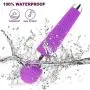 Personal Wand Massager, Bolly Cordless Electric Handheld Rechargeable Massager for Women & Men Muscle Aches and Sports Recovery