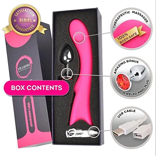 Wireless Vibrator Dildo Waterproof Handheld Massaging Wand | 7 Modes Extra Smooth Medical Grade Silicone | USB Rechargeable Quiet but Powerful Wand Massager Wireless Vibrator Dildo Waterproof Handheld Massaging Wand | 7 Modes Extra Smooth Medical Grade Silicone | USB Rechargeable Quiet but Powerful Wand Massager