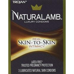 Trojan Naturalamb (3 Lubricated Natural Skin Condoms)