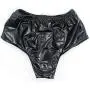 YiFeng Men Women Leather Masturbation Underwear w/Vibrating Dildo Penis Anal Butt Plug Fetish YiFeng Men Women Leather Masturbation Underwear w/Vibrating Dildo Penis Anal Butt Plug Fetish