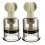 HiiBaby 2pcs L Size (Dia. 1.5in) Twist No Pump Suction Cupping Nipple Enhancer Enlargement Breast Enlarger Vacuum Rotary bondage Fetish - Firmer, Perkier, Larger Nipples