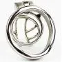 Chástí-ty Device, Cǒck Lock, Pěnǐs Lock Ring Men Hypoallergenic Stainless Steel Metal Chasteness Device Anti-Off T-Shirt Belt - 108 (Size : 50mm)