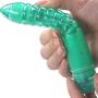 Rippled Waterproof Vibrator - Multi Speed Vibrations for Clit or G Spot Stimulation - Powerful Sex Toy
