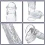 WLPLODS Secret Delivery Inflatable Lifelike Massage Perfect Toy for Beginners Discreet Package Flexible Soft Perfect Toy WLPLODS (Color : Crystal) WLPLODS Secret Delivery Inflatable Lifelike Massage Perfect Toy for Beginners Discreet Package Flexible Soft Perfect Toy WLPLODS (Color : Crystal)