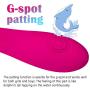 G Spot Rabbit Vibrator for Clitoral Stimulation with 21 Vibrating Modes-Fondlove Rabbit Dildo with Clit Licking G-spot Patting, Waterproof Sex Adult Toys Women