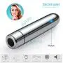 Bantie Mini Pocket Bullet Vibrator Massager Rechargeable for Travel - Vibrating Mini Wand Portable Waterproof Bullet Viberate Toys & Waterproof Dildo Adult Sex Toy-Silver Bantie Mini Pocket Bullet Vibrator Massager Rechargeable for Travel - Vibrating Mini Wand Portable Waterproof Bullet Viberate Toys & Waterproof Dildo Adult Sex Toy-Silver