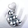 Escolourful Amal Plug Stainless Steel Beads Amal Adult Six-Toys Massager for Men Women Beginners