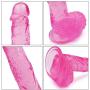 ZYYSQ Double Layer Ultra-Soft Silicone Stick for Women Men Beginners Advanced with Huge Big Long Size Silicone Entertainment Toys ZYYSQ (Color : Pink)