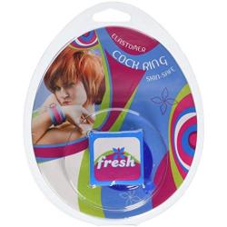 Fresh Cock Ring, Elastomer, Medium -Blue