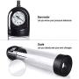 Held Enlarger Pēnīs Air Pump for Man - Mens Supplement Paint Sprayers Toys - Male Hand Extender - Manual Enlargement Vacuum Device for Bēginner - Strong Mens Power for Great - Silicone - Black
