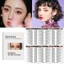 Eyebrows Tattoo Natural Black 66 Pairs! Newly Improved Realistic Fake Eyebrows Waterproof and Long-Lasting 3-5days,Good-looking Eyebrows，Suitable Sizes,Eyebrow Transfers Sticker