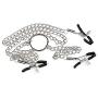 Three-Headed Clip Chain Jewelry Adjustable Clip (Silver)