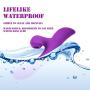 Clǐt-or-al Sucking Vǐb-Rat-or, G Spot Vǐbr-ATO-rs & Nipple Stim-ula-tor with Suction 10 Frequencies and 3 Speeds， Super Soft Premium Quality Silicone