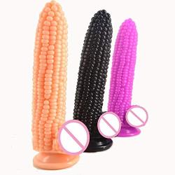 Big Dildo Suction Cup Fake Penis Corn Dick Sex Toys for Women Particle Surface Vagina Stimulate Beads Anal Dildo