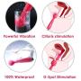 SVAKOM Emma - Rechargeable, Heating Wand Vibrator - Waterproof Dildo - Vibrating Personal Massager - Sex Toys for Men, Women & Couples - Intelligent & Quiet - Red
