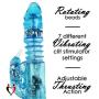 LeLuv Rabbit Vibrator Hummingbird Waterproof Clear
