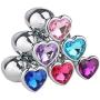 Stailess Steel Amal Toys Training Beads For Women Beginners Massager Set Training Plugs Kit Small Medium Large Light88