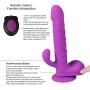 G spot Dildo Vibrator for Women Clitoral & Anal Stimulation, Vibrating Rabbit Dildo Vibrators with Remote Controller-Sex Toy Rotating Wireless Vibrator Sex Machine for Women or Couples