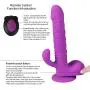 G spot Dildo Vibrator for Women Clitoral & Anal Stimulation, Vibrating Rabbit Dildo Vibrators with Remote Controller-Sex Toy Rotating Wireless Vibrator Sex Machine for Women or Couples