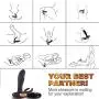 Upgraded Heating Wireless Remote Male Prostate Massager Anal Sex Toys Rechargeable G Spot Vibrator with 7 Vibration Modes and 2 Motors for P-Spot Testicles Perineum Stimulation for Men Women or Couple Upgraded Heating Wireless Remote Male Prostate Massager Anal Sex Toys Rechargeable G Spot Vibrator with 7 Vibration Modes and 2 Motors for P-Spot Testicles Perineum Stimulation for Men Women or Couple