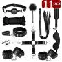 Bed Restraints for SM,Utimi 11 Pcs BDSM Leather Bondage Sets Restraint Kits for Women and Couples