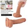 Feijibei 7 Inch Relax Skin Body Care Tool Health PVC Material Massager Wand Personal Adult Toy for Women - Complexion