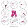 YETRUN USB Rechargeable Wireless Remote Control Vibrating Silicone Bullet Egg LED Light 10-Frequency Exercise the vagina muscles Mini Vibrator Adult Sex toy for Women