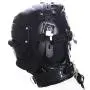 Leather Bondage Gimp Mask Hood, Black Full Face Blindfold Breathable Restraint Head Hood, Sex Toys, for Unisex Adults Couples, BDSM/LGBT Cosplay Restraint Training Toy Fetish Mask Leather Bondage Gimp Mask Hood, Black Full Face Blindfold Breathable Restraint Head Hood, Sex Toys, for Unisex Adults Couples, BDSM/LGBT Cosplay Restraint Training Toy Fetish Mask